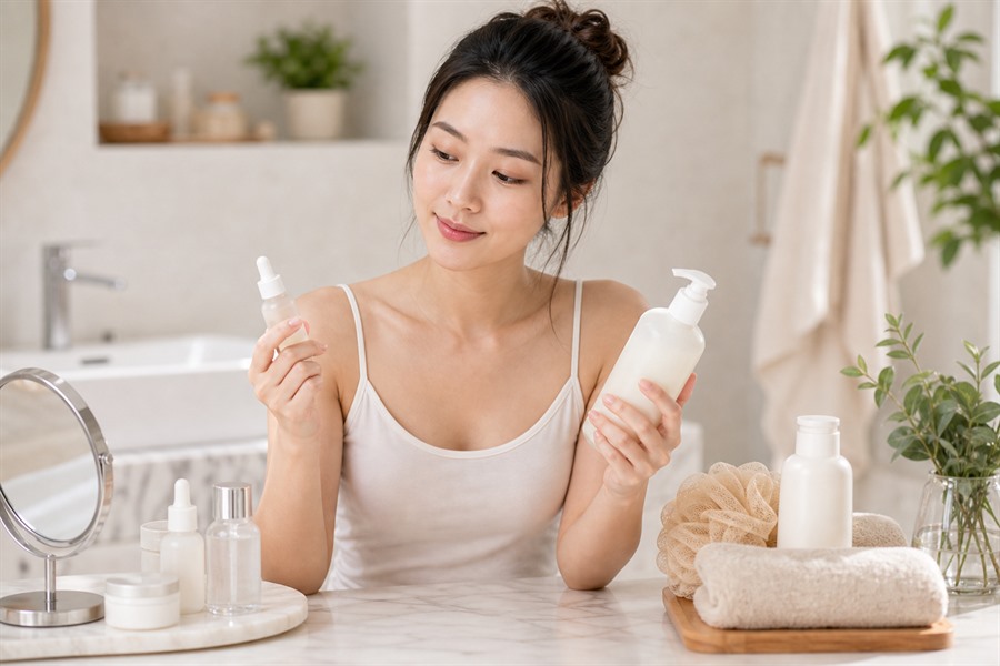 Chăm sóc da body khác gì chăm sóc da mặt?