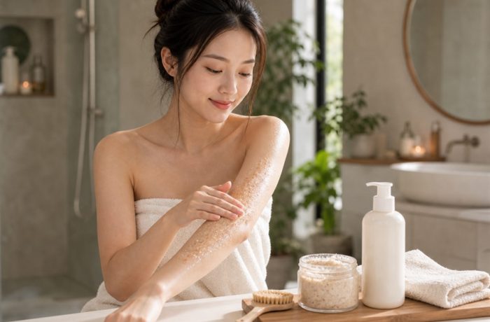 Tẩy tế bào chết body như thế nào để da mịn hơn?
