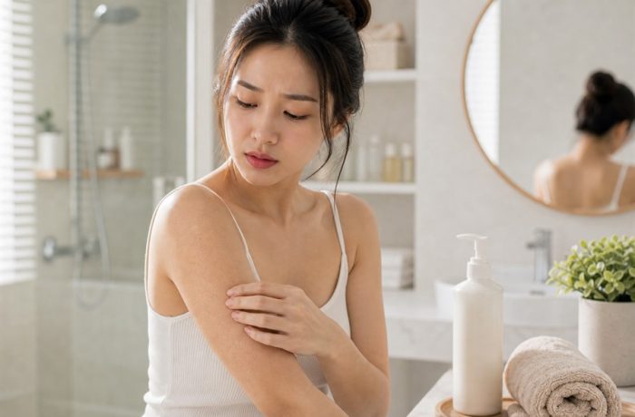 Vì sao da body sần sùi dù dưỡng thể mỗi ngày?